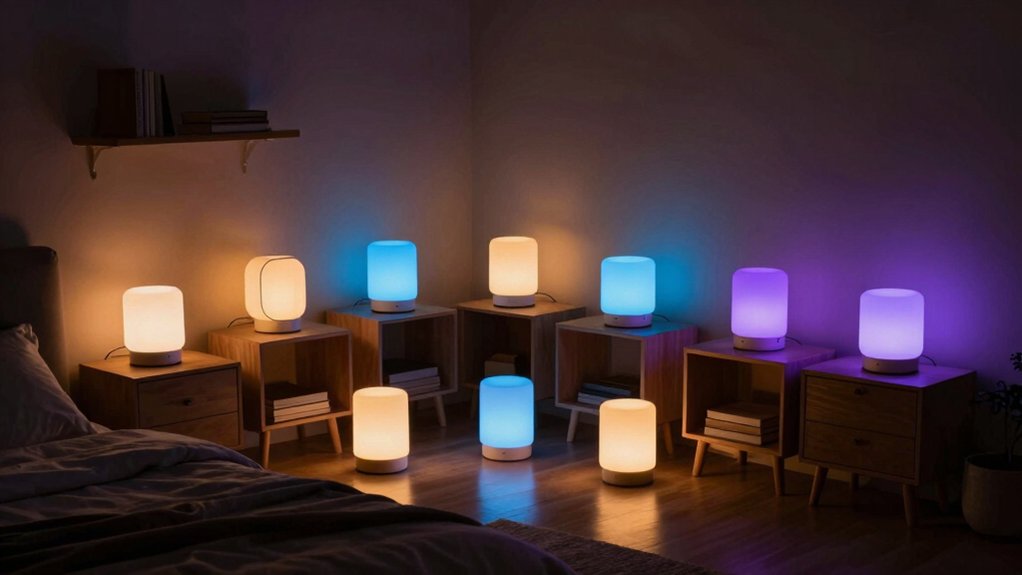 ten smart night lights transform bedroom