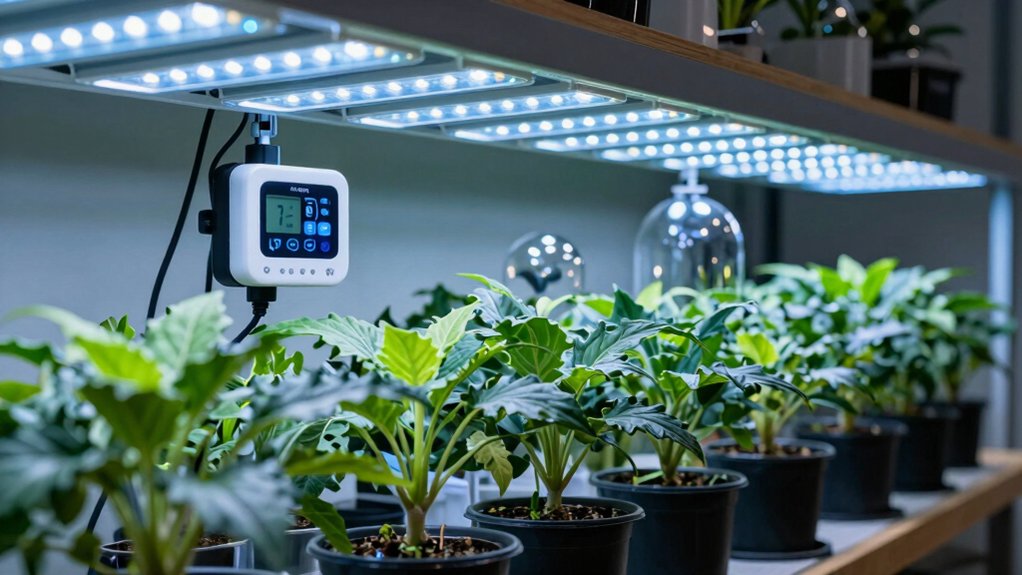 timer based grow light scheduling options