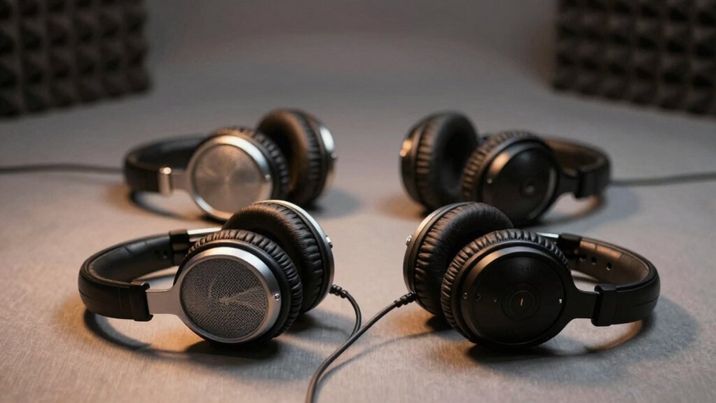 top closed back studio headphones