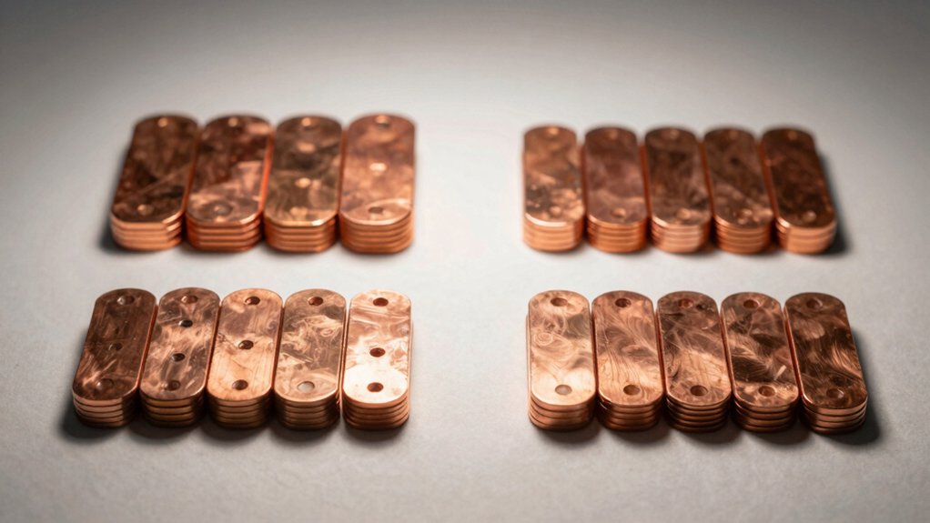 top copper pad shim kits