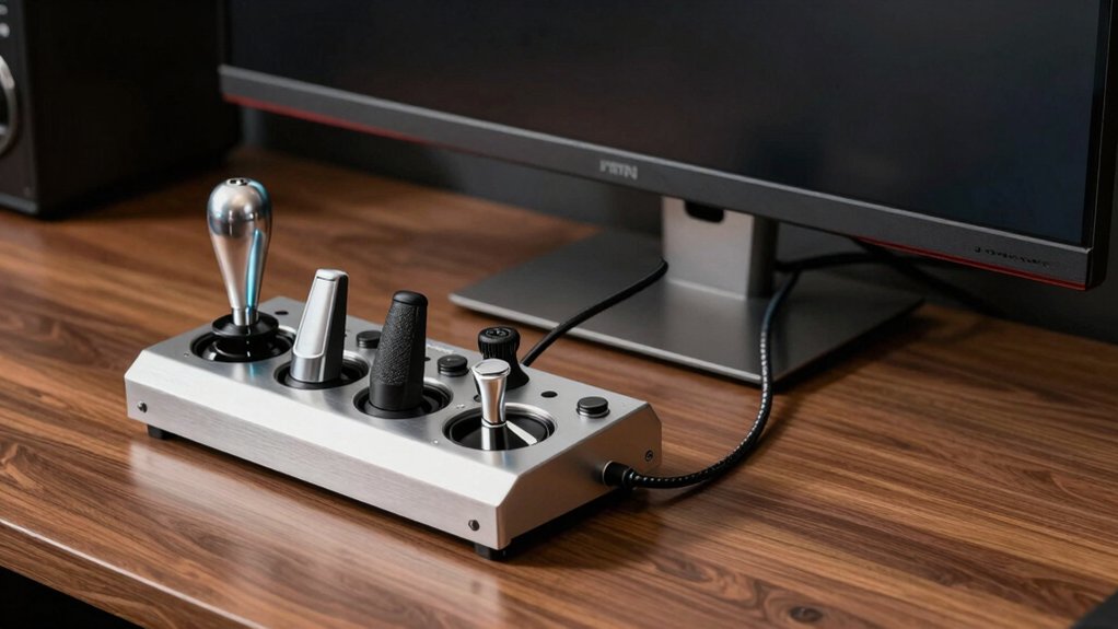 top joystick hotas mount picks