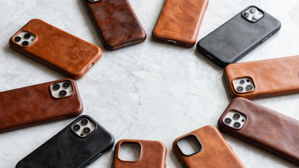 top leather iphone case selection