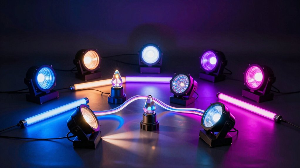 top led cosplay lights
