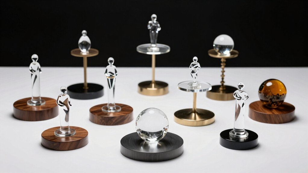 top rotating display stands