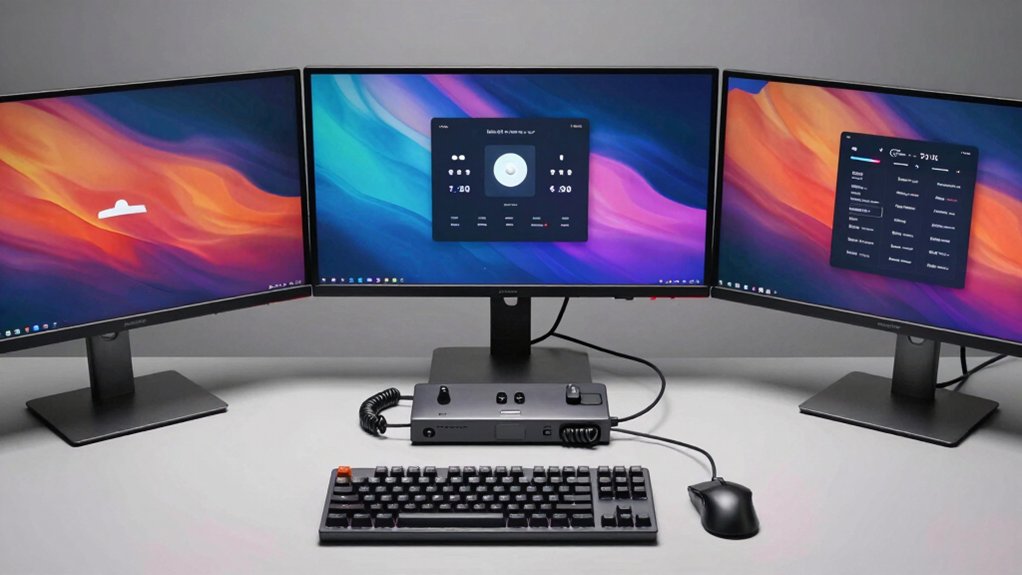 triple monitor kvm switches that work well