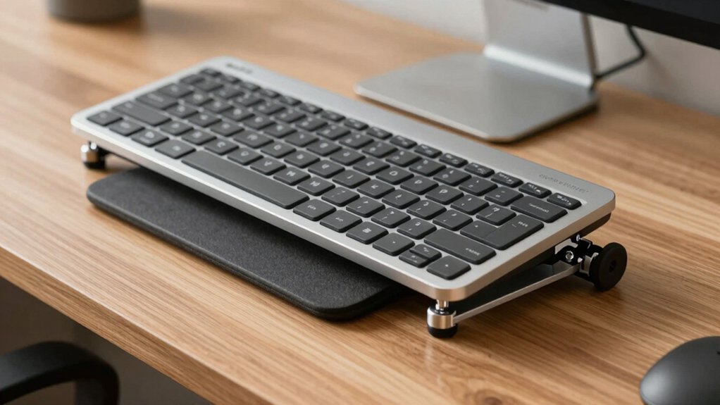 under desk tray compatibility considerations