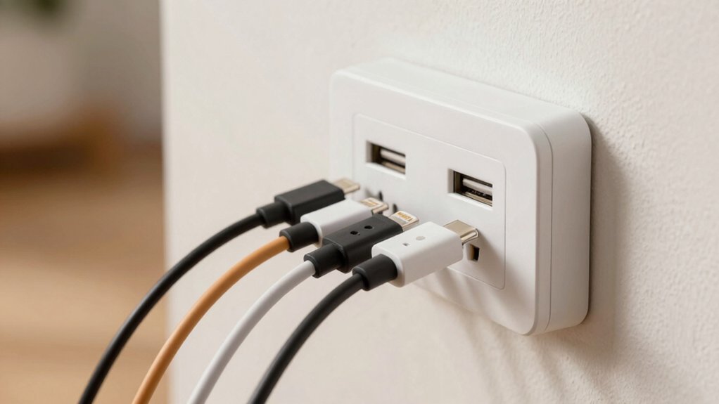 usb outlet power ports safety