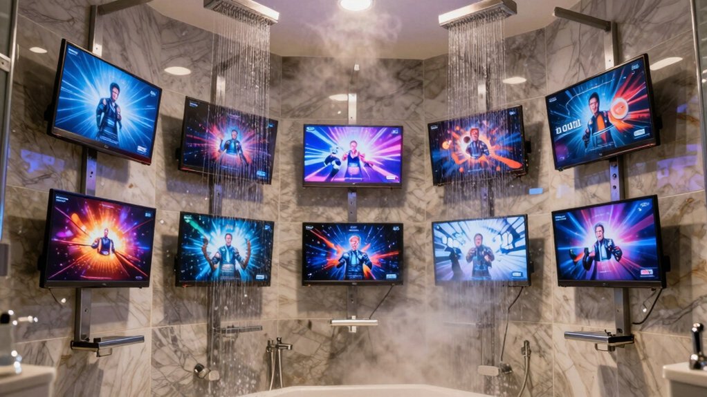 waterproof shower tvs ranking guide