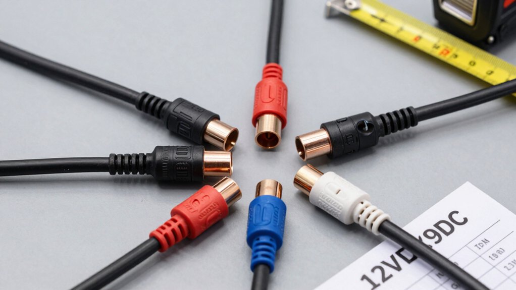 12v dc cable selection considerations
