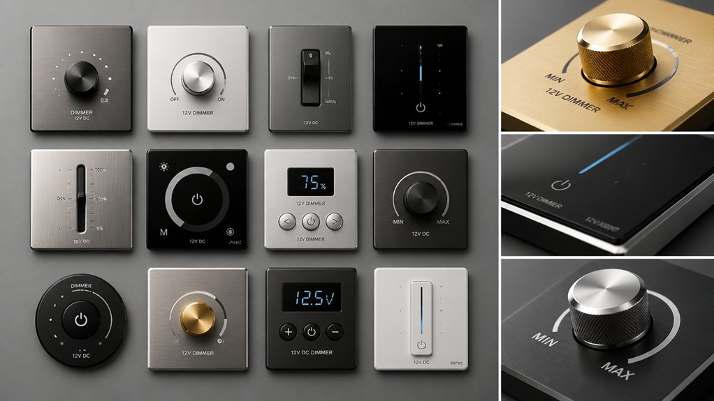 12v dimmer switches best light control