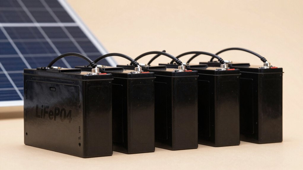 600ah lifepo4 off grid batteries