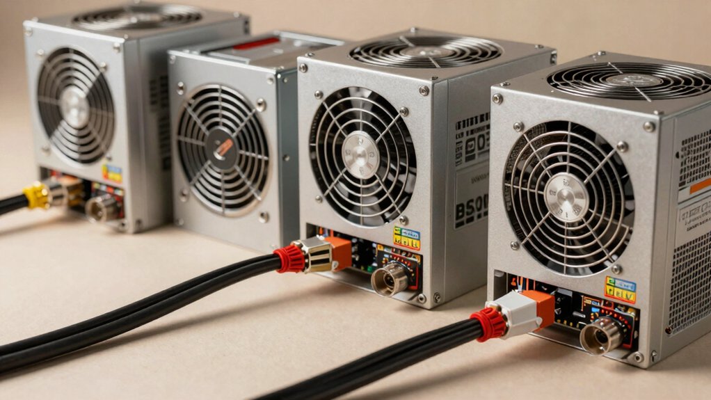 850w psu efficiency modularity pcie 5 1 capacitors