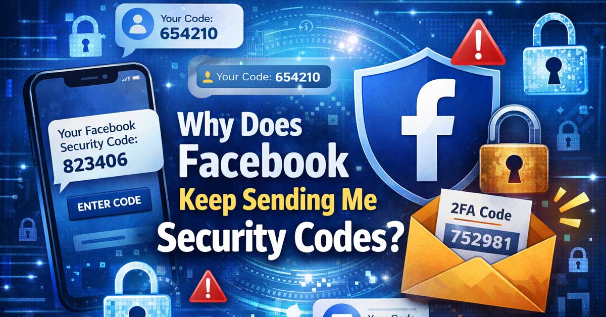 Why Does Facebook Keep Sending Me Security Codes