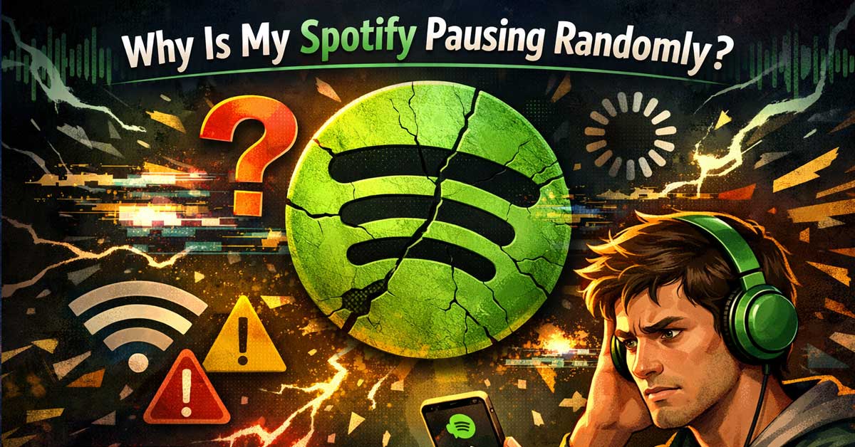 Why Is My Spotify Pausing Randomly