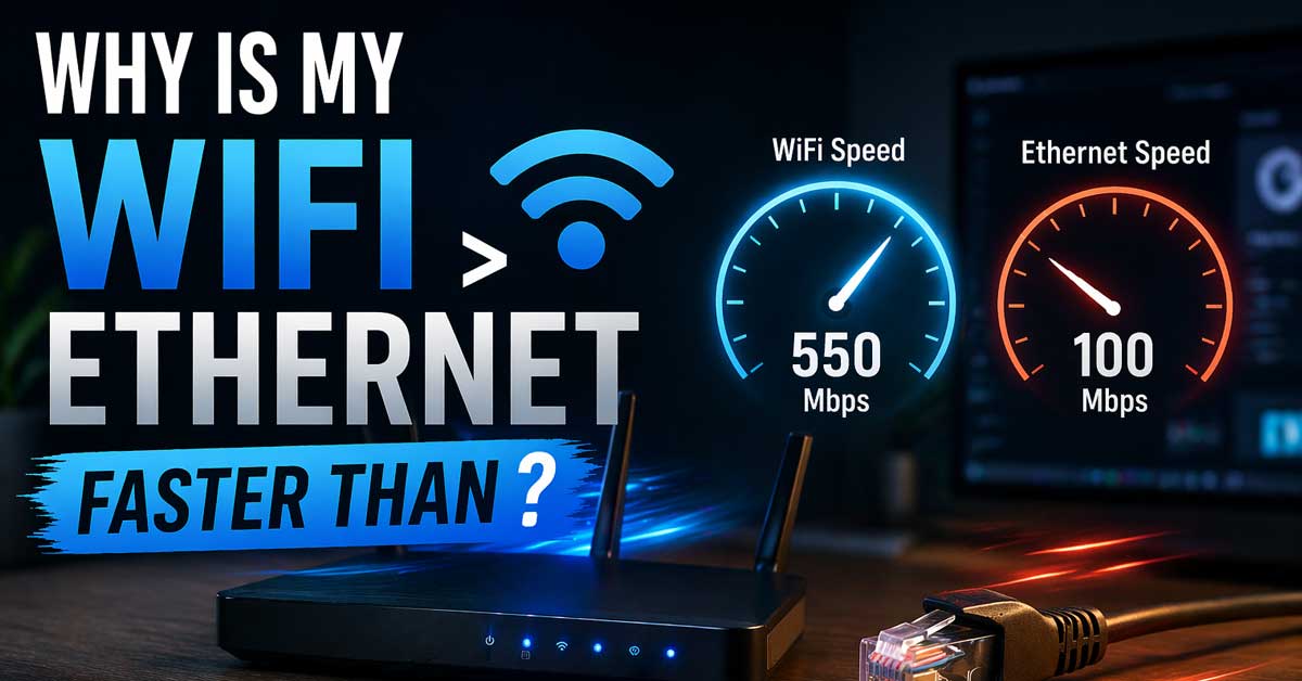 Why Is My Wi-Fi Faster Than Ethernet