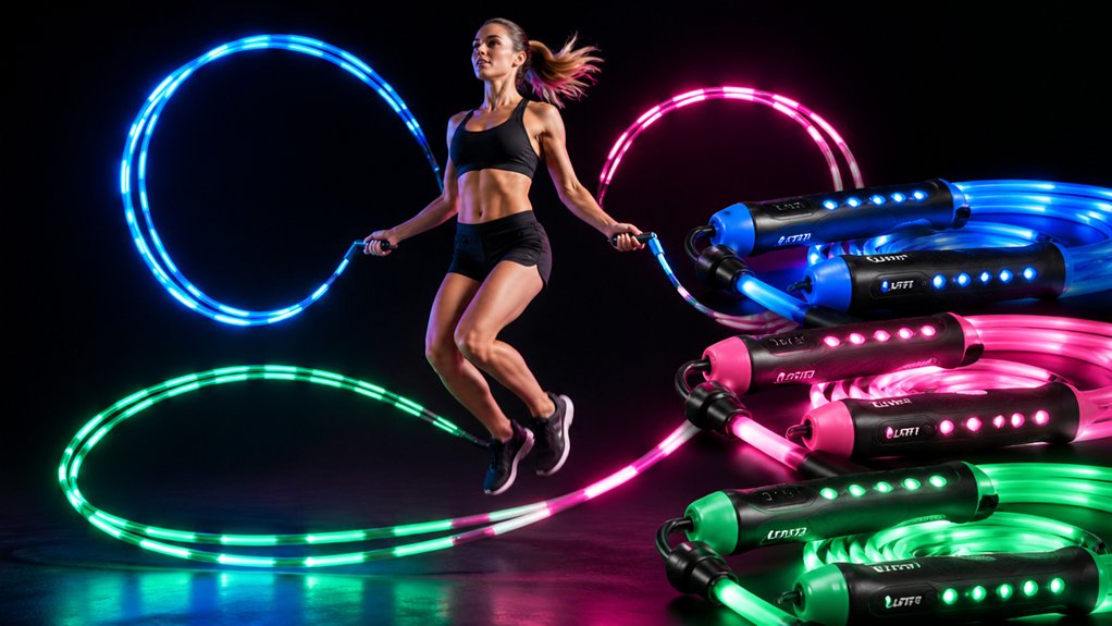 adjustable led jump rope specifications