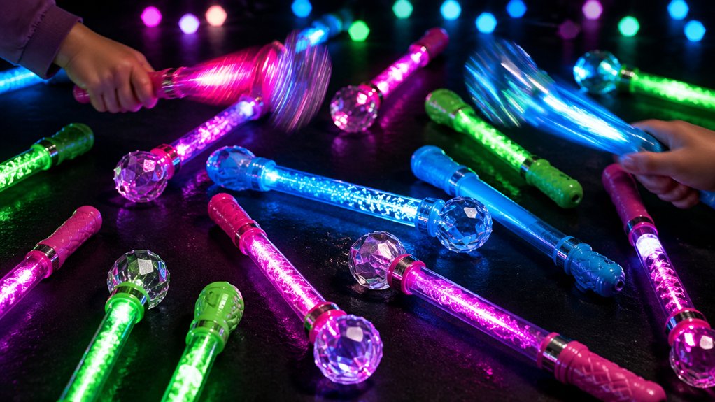 age appropriate safe durable light wands