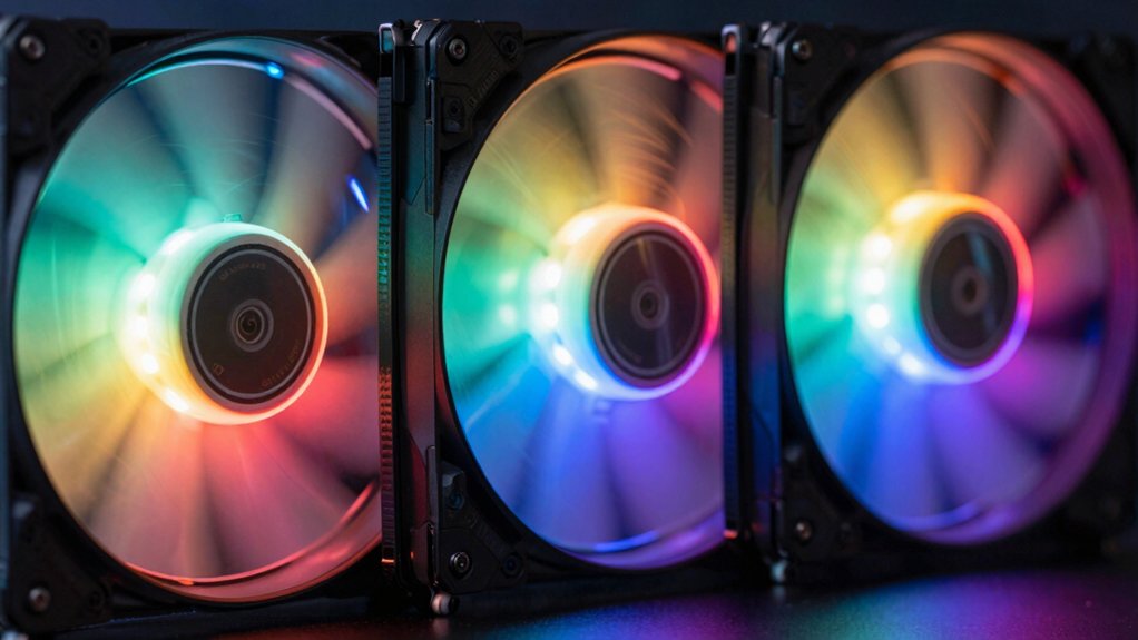 airflow noise bearings lighting compatibility