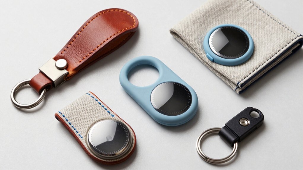 airtag holder material durability compatibility protection attachment options