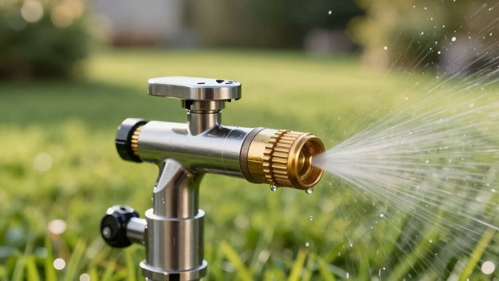 all metal sprinkler durability compatibility maintenance