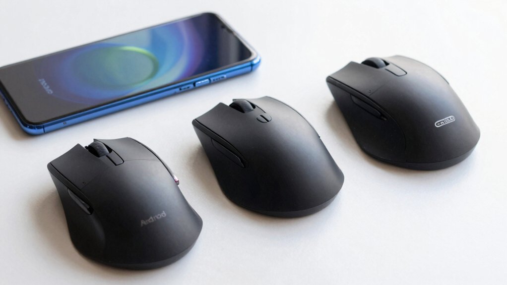 android mouse selection factors connectivity battery ergonomics dpi