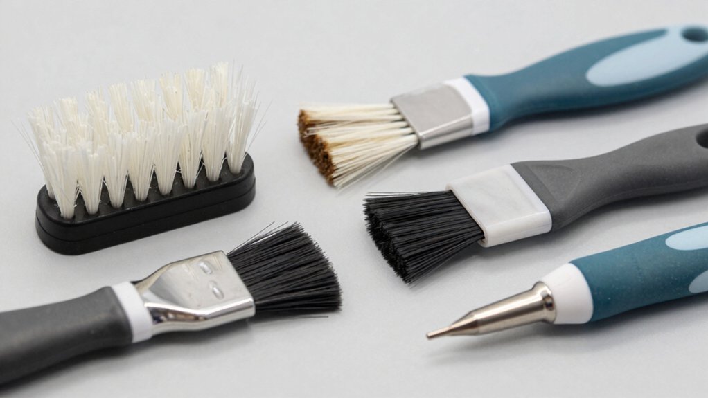 anti static bristle portable multi surface