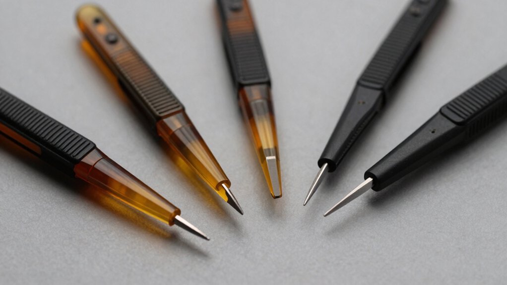 anti static heat resistant plastic tweezers