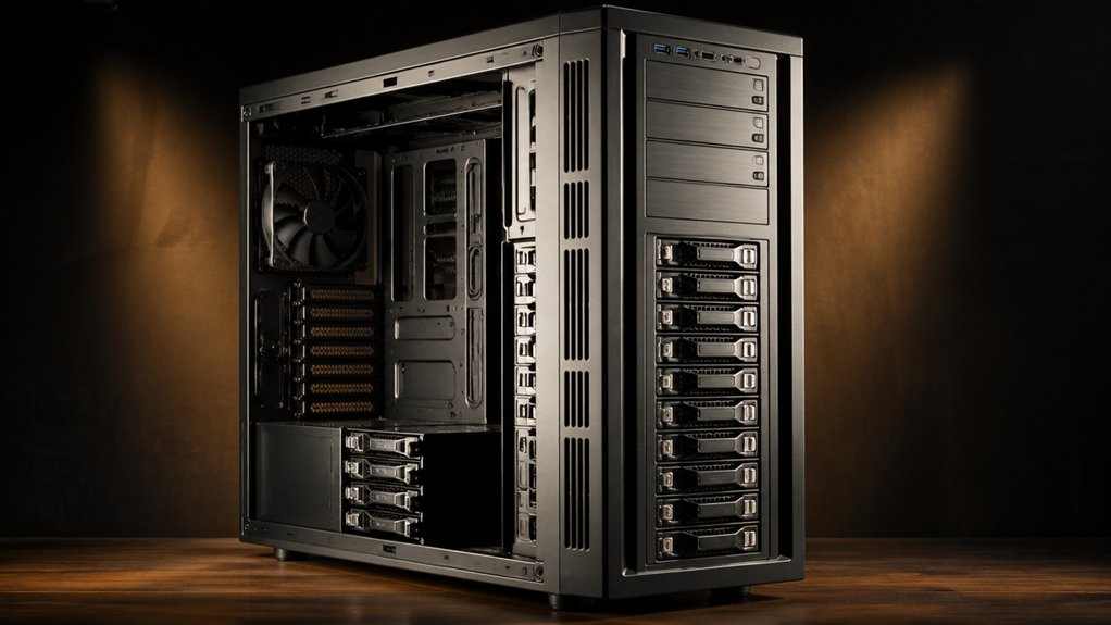 atx nas case storage planning