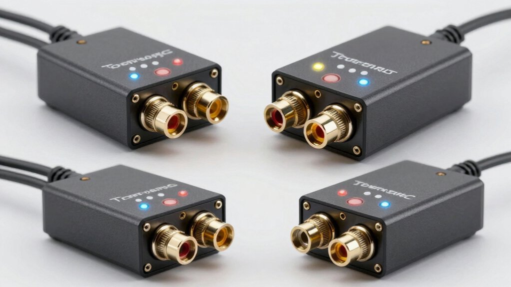 audio switch compatibility setup power durability