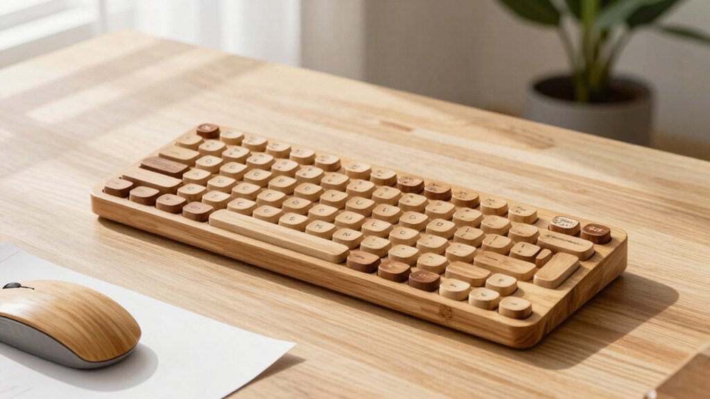 bamboo keyboard quality layout ergonomics
