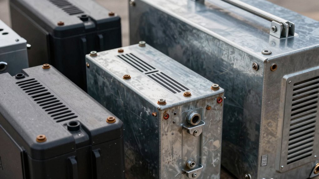 battery box size materials ventilation safety installation protection