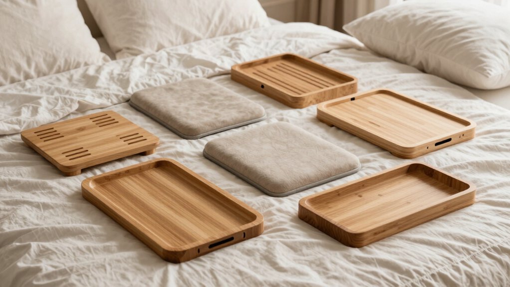 bed friendly laptop trays for work