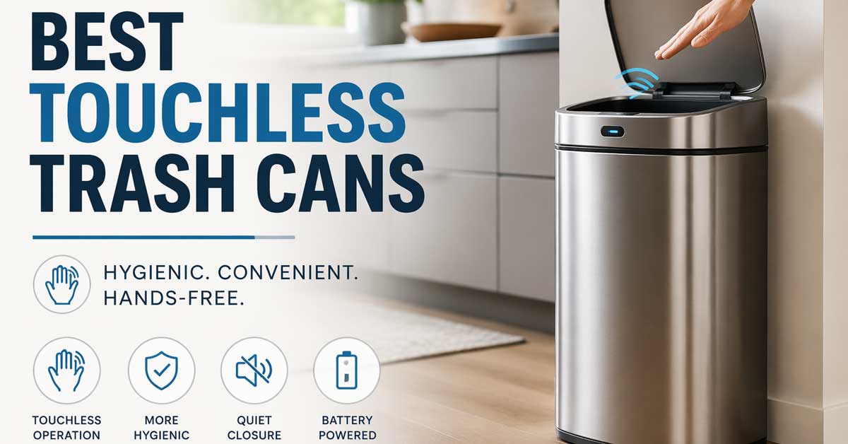 best touchless trash cans