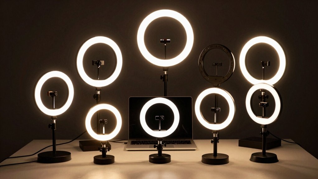 best clip on ring lights