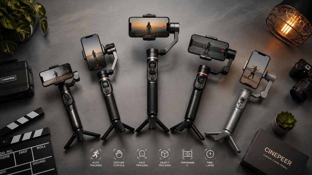 best face tracking tripods for iphone