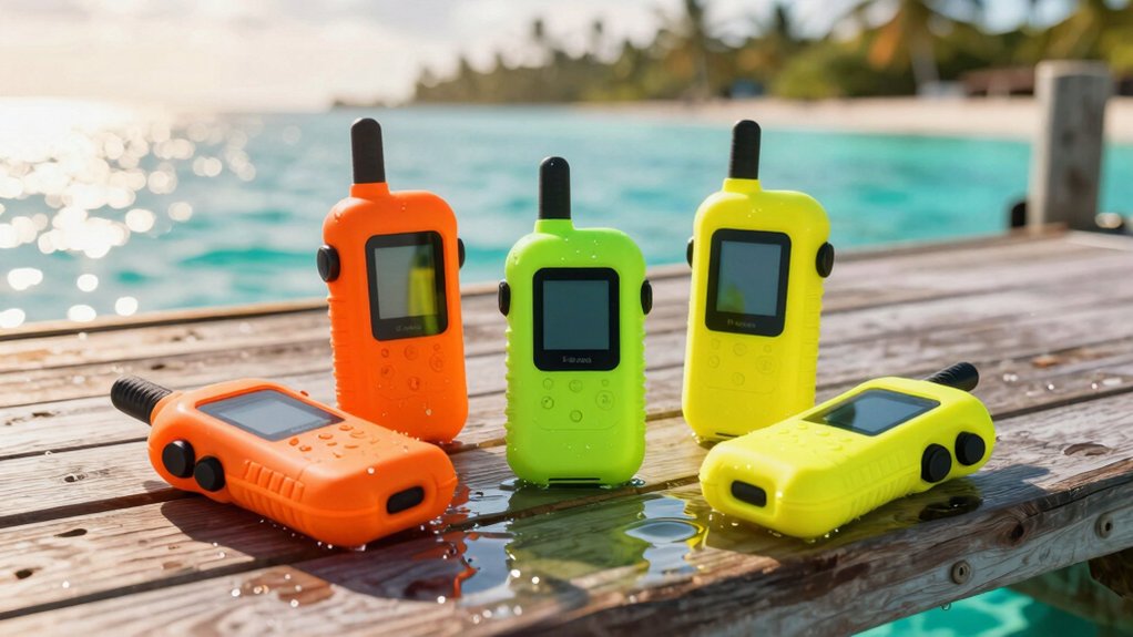best floating walkie talkies for water adventures