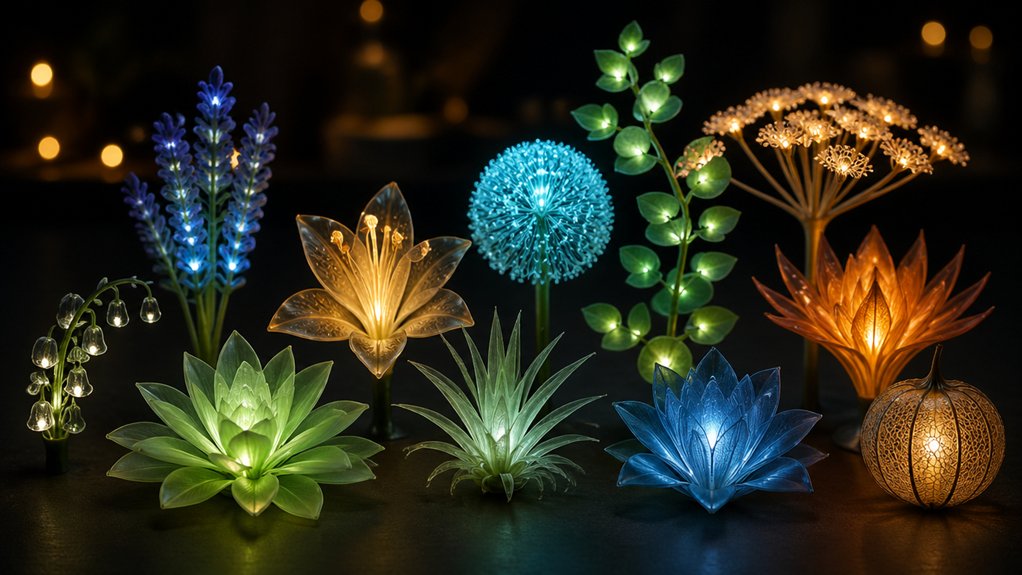 best light up led plants