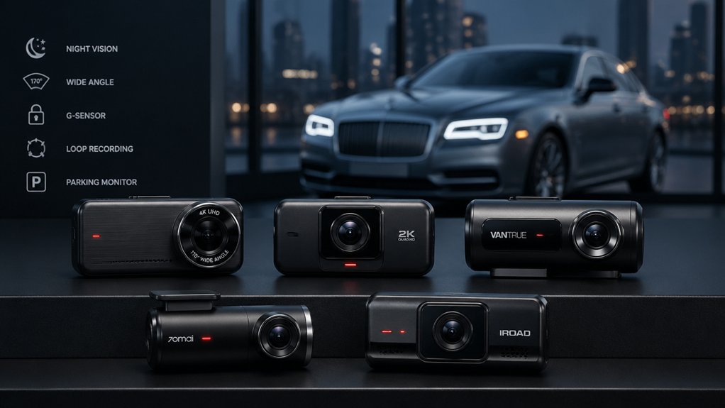 best parking mode dash cams
