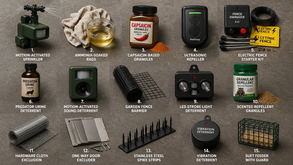 best raccoon repellents that work