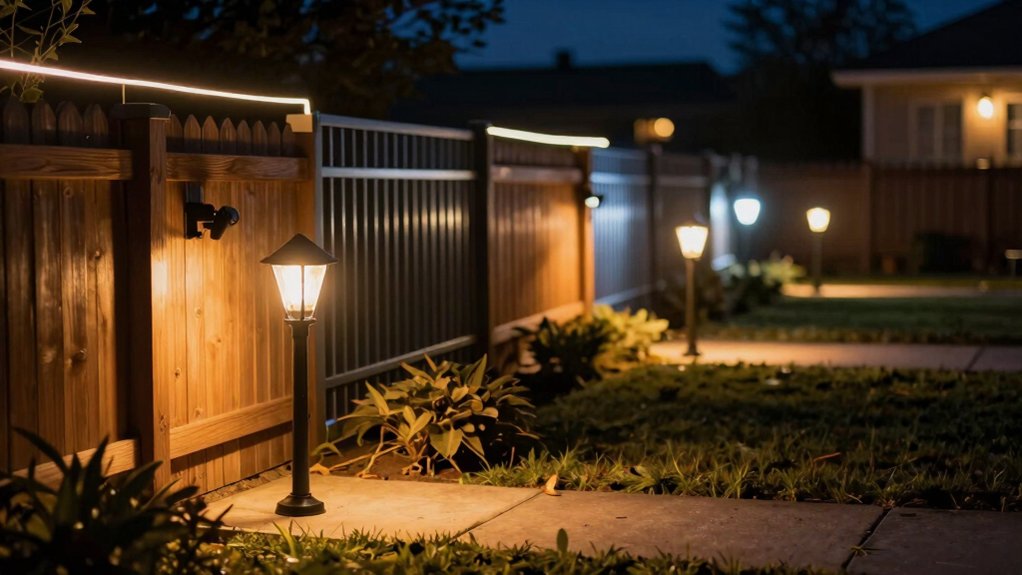 best solar fence lights