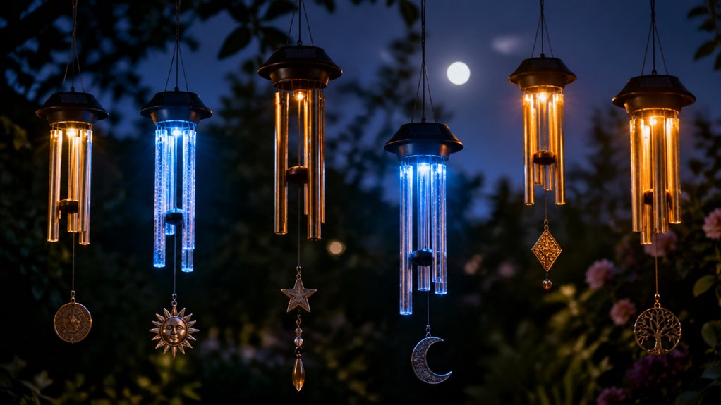 best solar led wind chimes