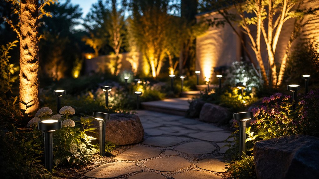 best solar uplights for outdoor spaces