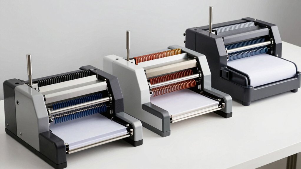 binding machine capacity speed size durability