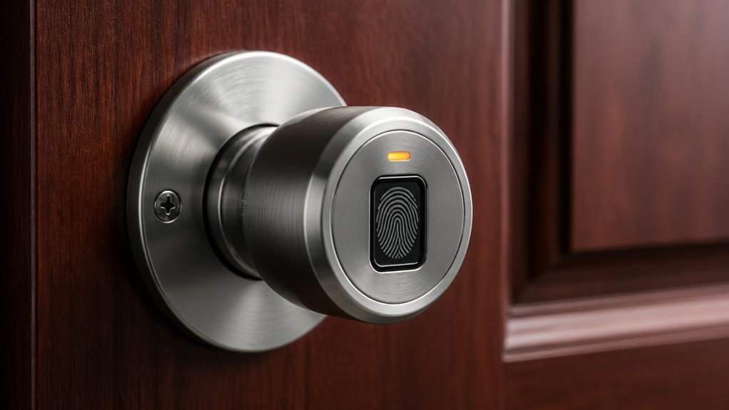 biometric lock speed power install backups