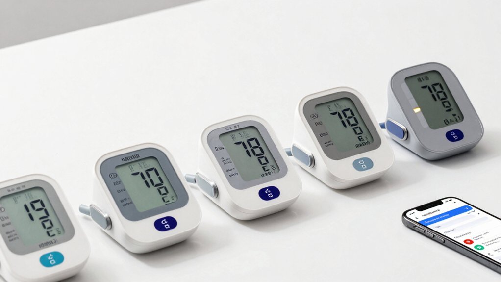 bluetooth blood pressure monitors that connect