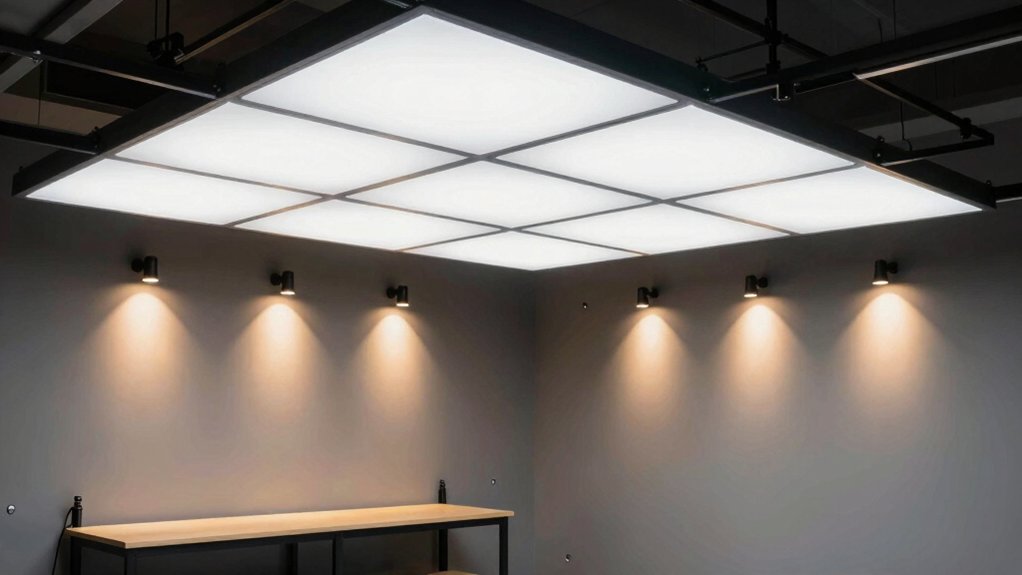 brightness efficiency coverage durability