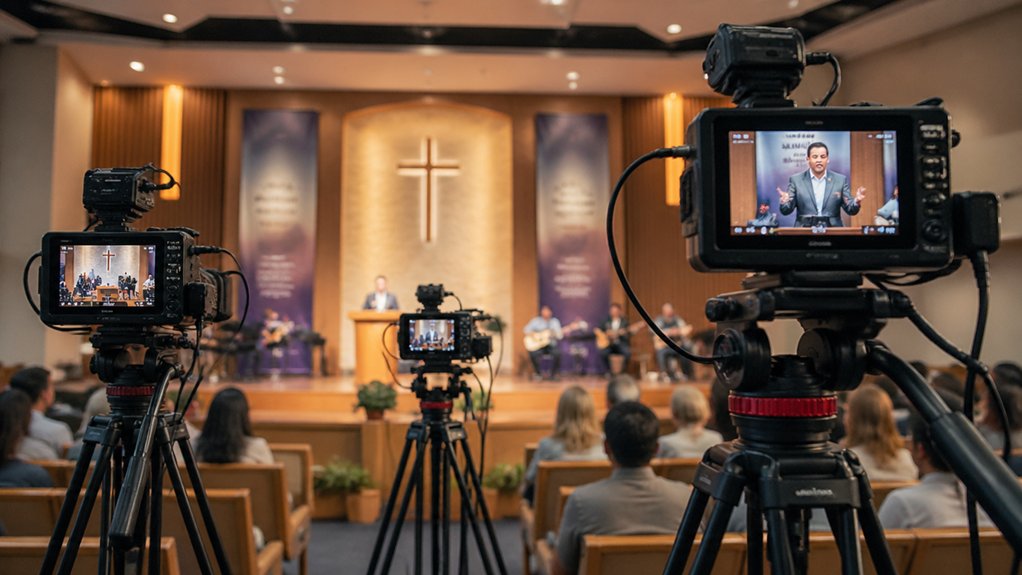 camera selection for church live streams