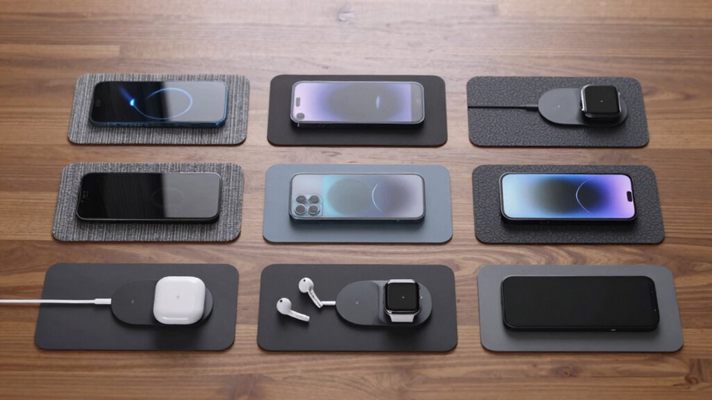 charging mats for multiple devices decluttering desks