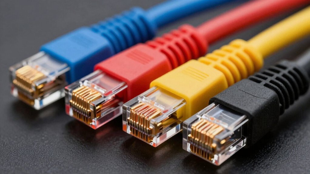 choosing 1gb ethernet cable cat5e 6 8