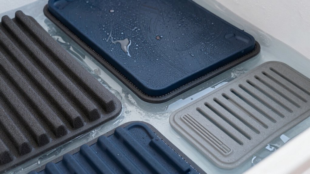 cold plunge mat size durability water resistance non slip